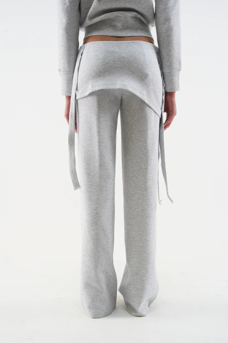 Cozy Grey Melange Pants