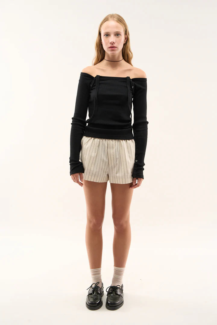 Toggle Black Longsleeve